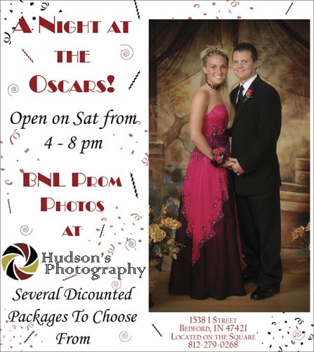 Ads - Hudsons Prom 